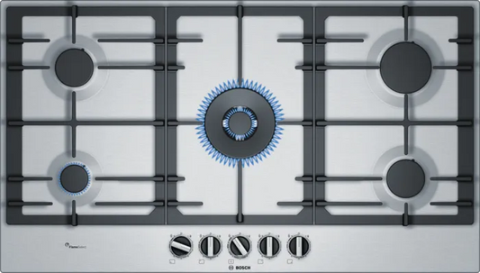 PCR9A5B90 Series 6 Built-in Gas Hob 90 x 60 cm Stainless steel