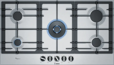 PCR9A5B90 Series 6 Built-in Gas Hob 90 x 60 cm Stainless steel