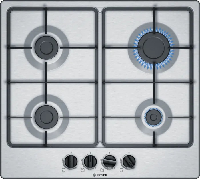 PGP6B5B60 Series 4 Built-in Gas hob 60 x 60 cm Stainless