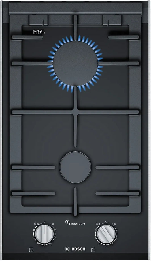 PRB3A6B70 Series 8 Domino Built-in Gas hob 30 x 60 cm Ceramic glass