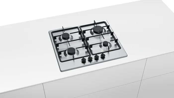 PGP6B5B60 Series 4 Built-in Gas hob 60 x 60 cm Stainless