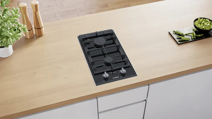 PRB3A6B70 Series 8 Domino Built-in Gas hob 30 x 60 cm Ceramic glass