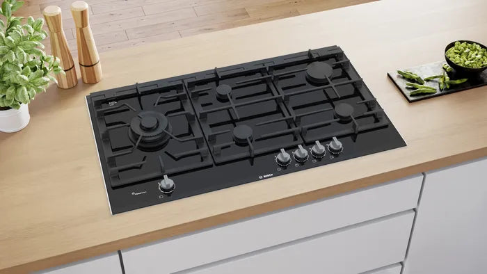 PRS9A6D70 Series 8 Built-in Gas hob 90 x 60 cm Ceramic glass