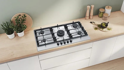 PCR9A5B90 Series 6 Built-in Gas Hob 90 x 60 cm Stainless steel