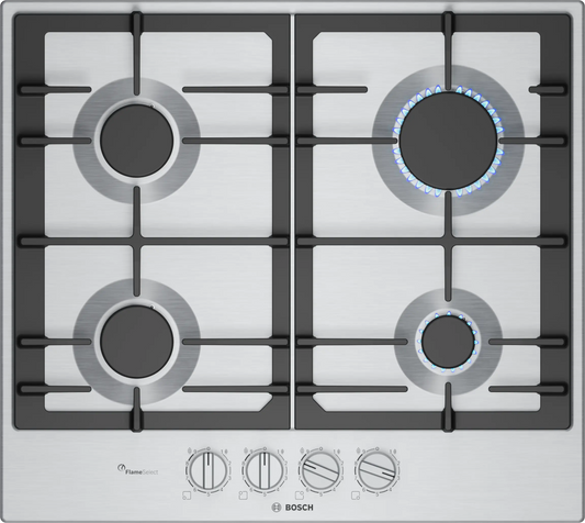 PCP6A5I90 Series 6 Built-in Gas hob 60 x60 cm Stainless steel