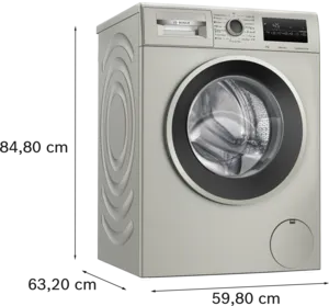 WAK2426SKE Series 4, 8kg Freestanding Washing Machine