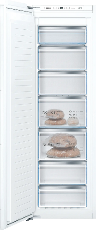 GIN81AEF0G Series 6 built-in freezer, 177.2 × 55.8 cm