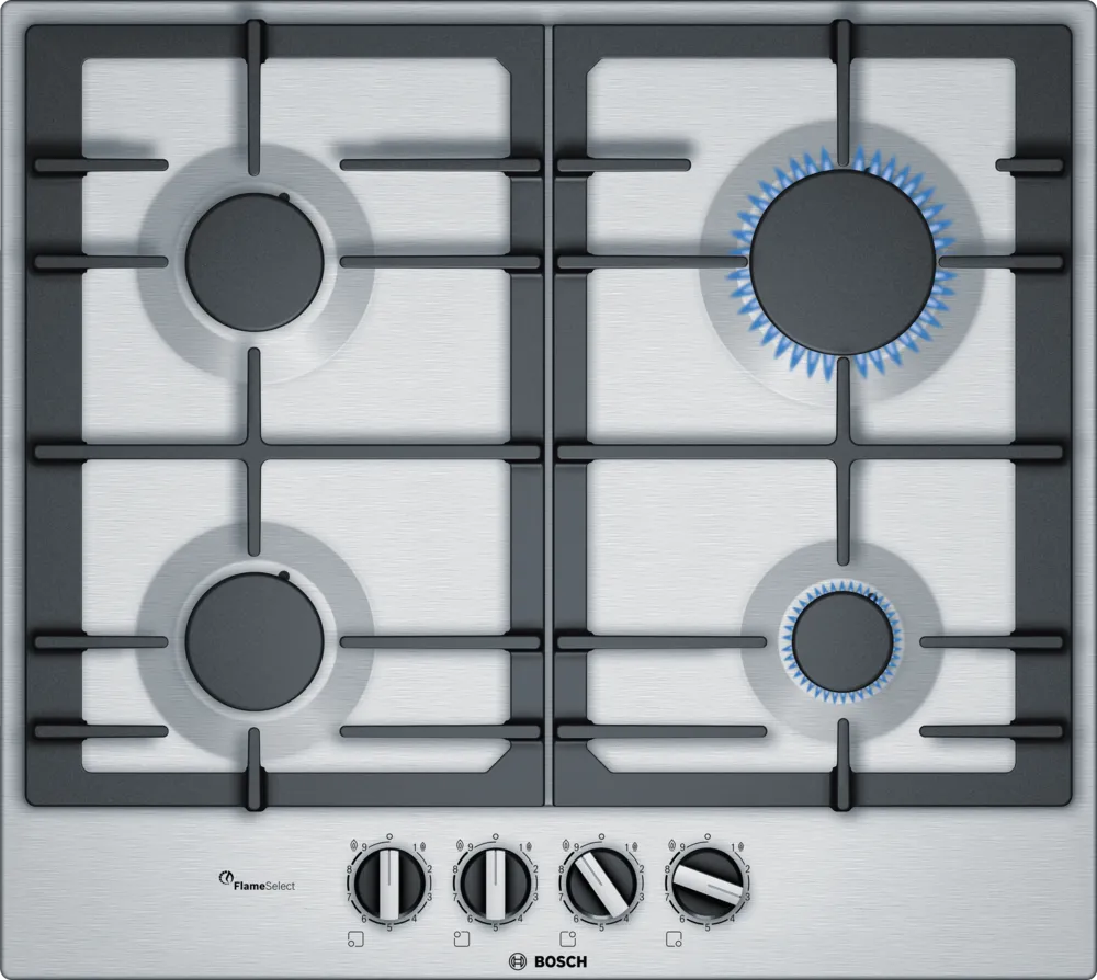 PCP6A5B90 Series 6 Built-in Gas hob 60 x60 cm Stainless steel