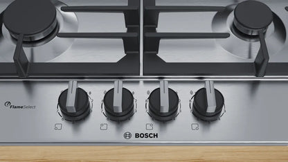 PCP6A5B90 Series 6 Built-in Gas hob 60 x60 cm Stainless steel