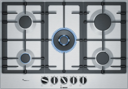 PCQ7A5B90 Series 6 Built-in Gas hob 75 x 60 cm Ceramic glass