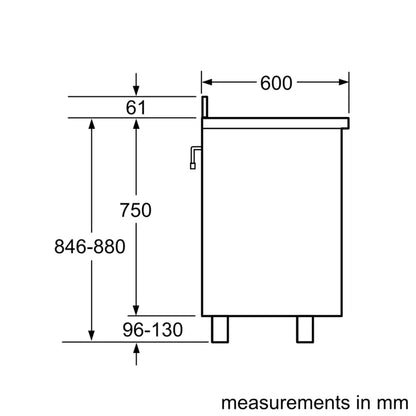 HSB734357Z Series 4 Freestanding Dual-Fuel Gas cooker