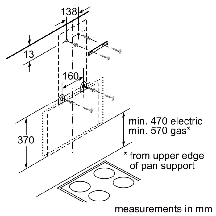 DWK66AJ60M Series 4 Inclined Hood 60 cm