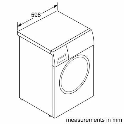 WAN282XIKE Series 4, 8Kg Freestanding Washing Machine