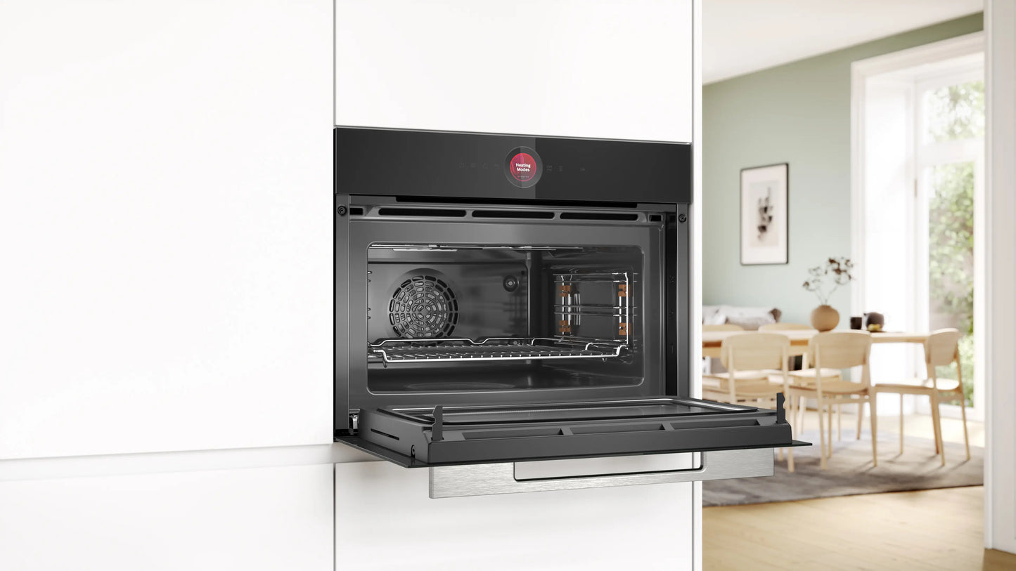 CMG7241B1B Series 8 Built-in compact oven with microwave function 60 x 45 cm Black