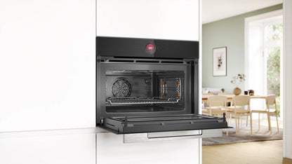 CMG7241B1B Series 8 Built-in compact oven with microwave function 60 x 45 cm Black