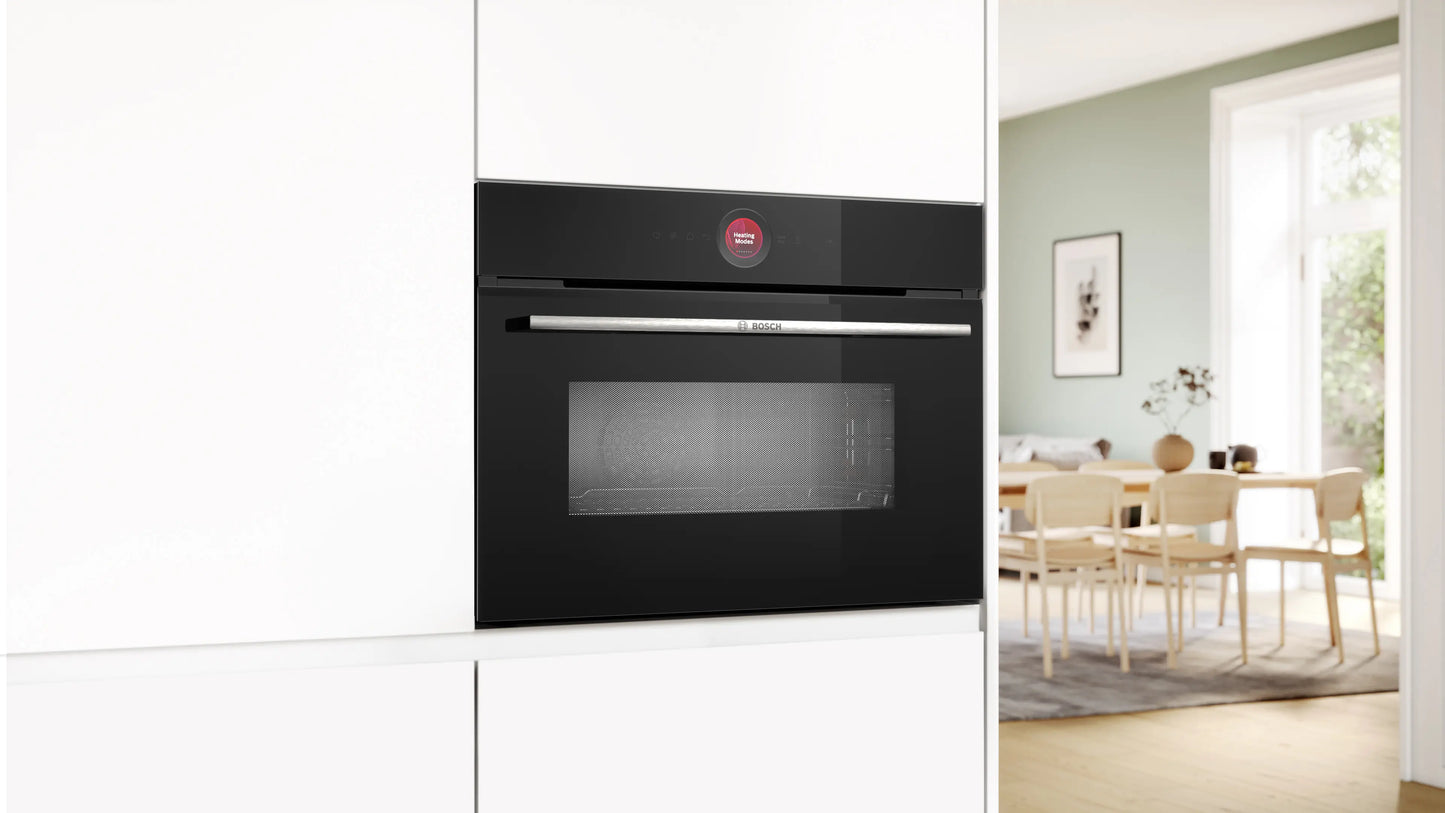 CMG7241B1B Series 8 Built-in compact oven with microwave function 60 x 45 cm Black
