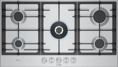 PCQ7A5I90 Series 6 Built-in Gas Hob 90 x 60 cm Stainless steel